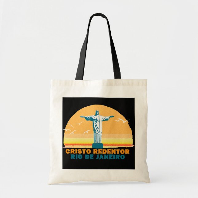 Bolsa Tote Rio - Corcovado - Jesus Cristo o Redentor (Frente)