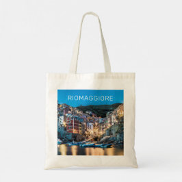 Bolsa Tote Riomaggiore Cinque Terre La Spezia Itália Panorama