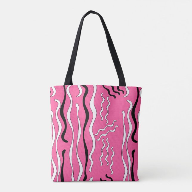 Bolsa Tote Riscos de Rockabilly (Verso)