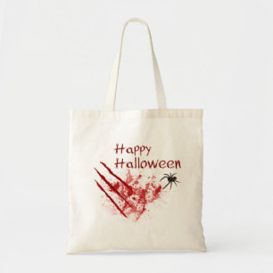 Bolsa Tote Riscos felizes do Dia das Bruxas Bloody