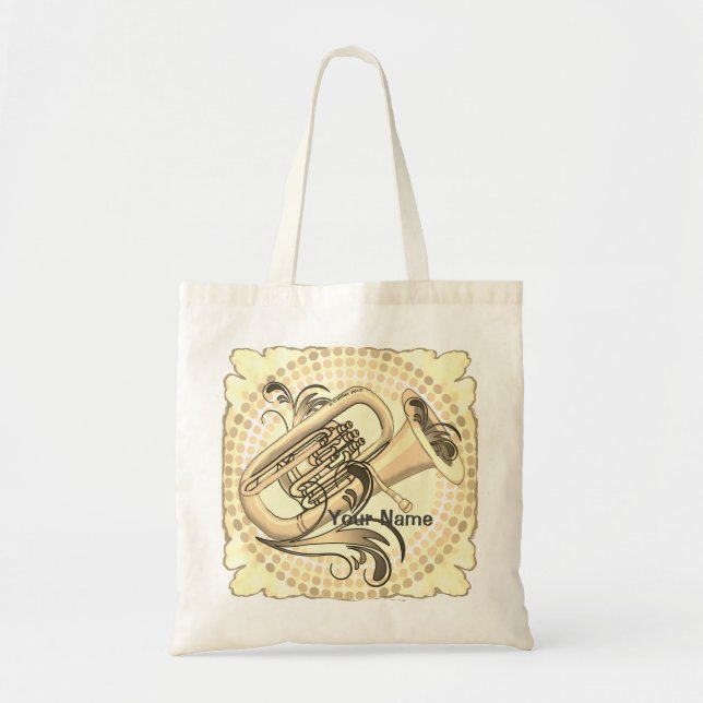 Bolsa Tote Ritmo de Tuba  (Frente)
