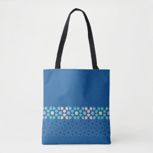 Bolsa Tote Ritmo Tranquilidade Turquesa