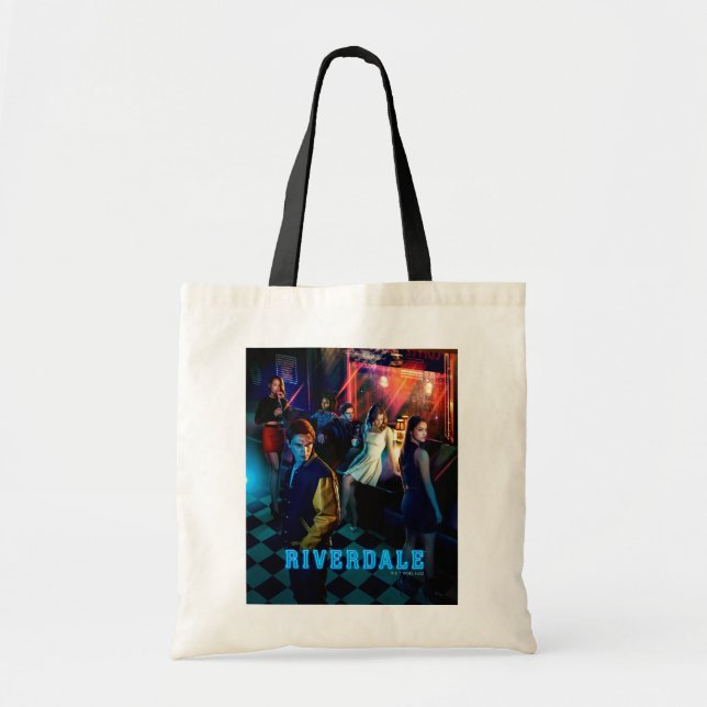 Bolsa Tote Riverdale Dentro Pop do Diner Poster (Frente)