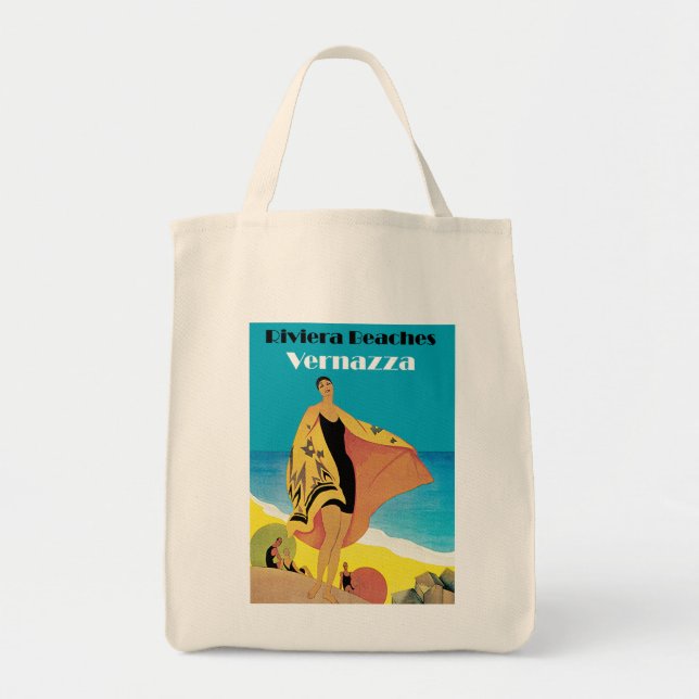 Bolsa Tote Riviera Beaches ~ Vernazza (Frente)