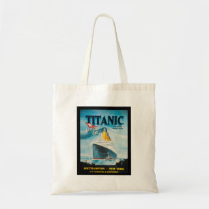 Bolsa Tote RMS Titanic Poster vintage Art