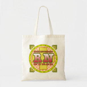 Bolsa Tote RN Enfermeiro Cross Letters Tote Bag