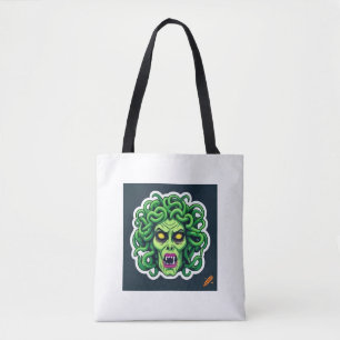 Bolsa Tote "Rob Zombie Medusa: Saco Design Edgy"