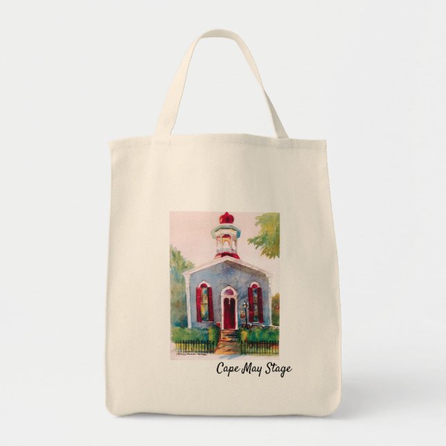 Bolsa Tote Robert Shackleton Playhouse Art Tote Bag (Frente)
