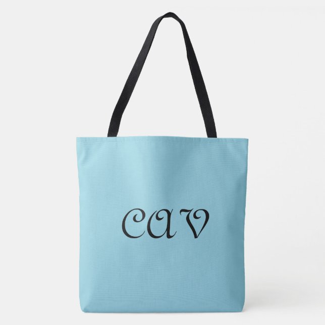 Bolsa Tote Robin Egg (Frente)
