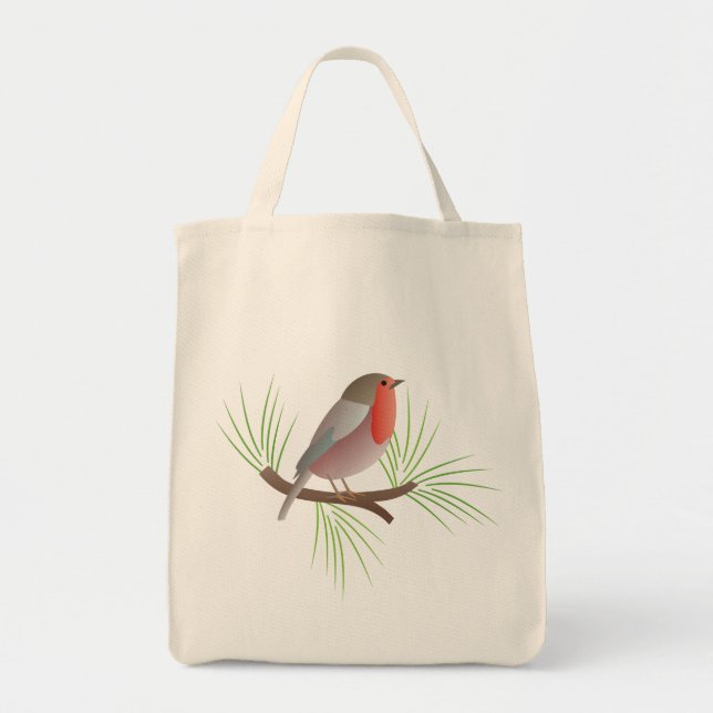 Bolsa Tote Robin Redbreast Bolsas (Frente)