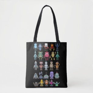 Bolsa Tote Robot Collection Science Technology Robots