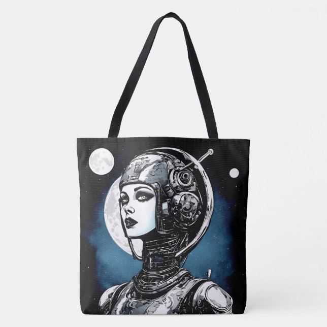 Bolsa Tote Robot Mulher VI (Frente)