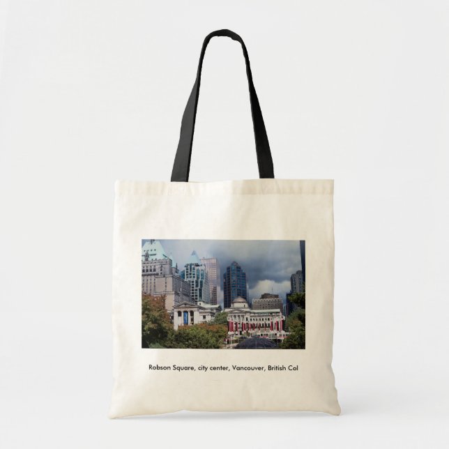 Bolsa Tote Robson esquadra, centro da cidade, Vancôver, Col (Frente)