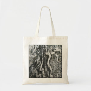 Bolsa Tote Rocha cinzenta da geologia com teste padrão felin