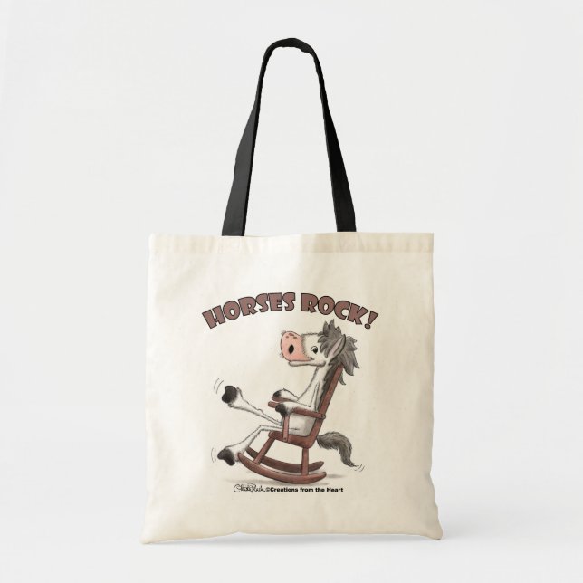 Bolsa Tote Rocha dos Cavalos! (Frente)