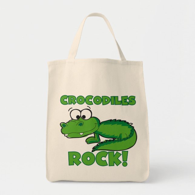 Bolsa Tote Rocha dos crocodilos (Frente)