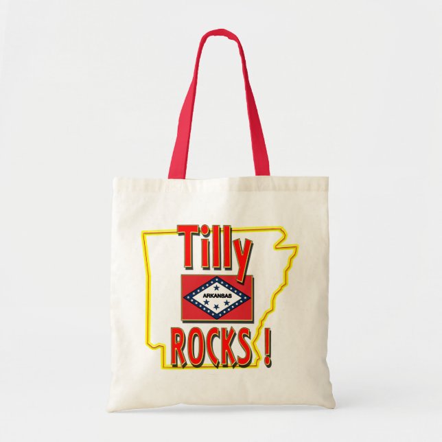 Bolsa Tote Rochas de Tilly! (vermelho) (Frente)