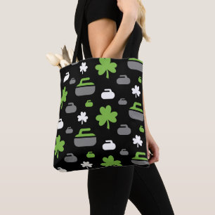 Bolsa Tote Rochas e sacola de ondulação dos trevos