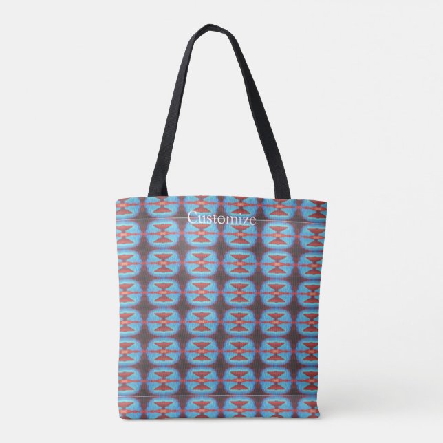 Bolsa Tote Rochas vermelhas do Navajo Thunder_Cove (Verso)