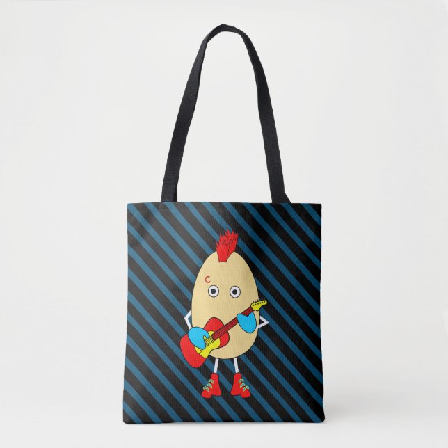 Bolsa Tote Rock Musical Egghead (Frente)