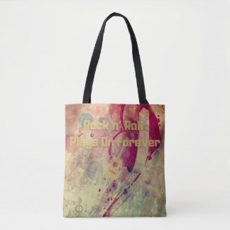 Bolsa Tote Rock N Roll Music Forever Love Classic Legend Vibe