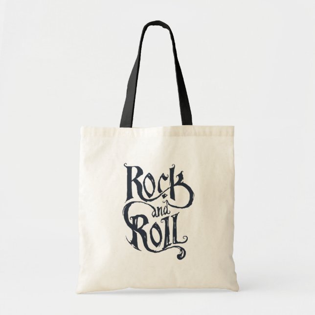 Bolsa Tote Rock & Roll Hoodie (Frente)