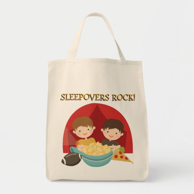 Bolsa Tote Rock Sleepovers (Frente)