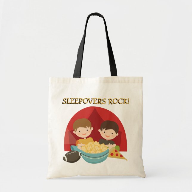 Bolsa Tote Rock Sleepovers (Frente)