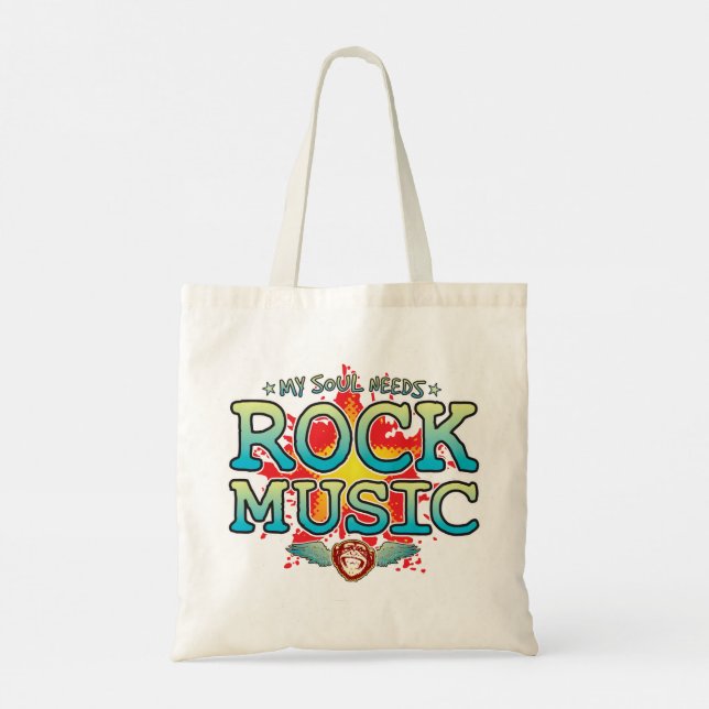 Bolsa Tote Rock Soul Tote Bag (Verso)