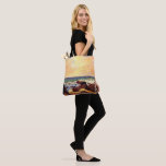 Bolsa Tote Rocks and Sea by Paul  Gauguin,<br><div class="desc">Paul Gauguin's famous painting,  Rocks and Sea.</div>