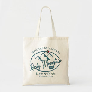 Bolsa Tote Rocky Mountain Colorado Weding Bem-vindo Tote Bag