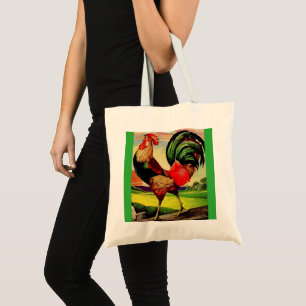 Bolsa Tote Rocky, o Galo Bonito