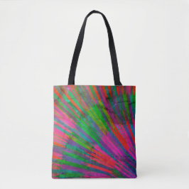 Bolsa Tote roda de cores 