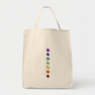 Bolsa Tote Rodas de Chakra