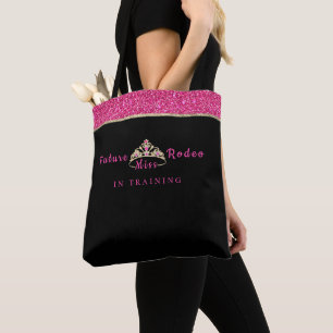 Bolsa Tote Rodeo Crown Future Miss Rodeo em Formação