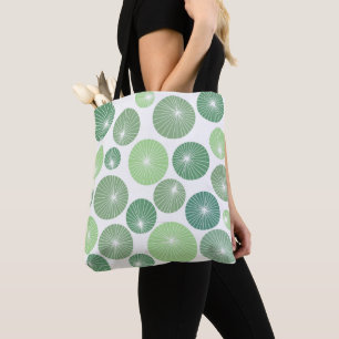 Bolsa Tote Rodinhas verdes dos anos 50