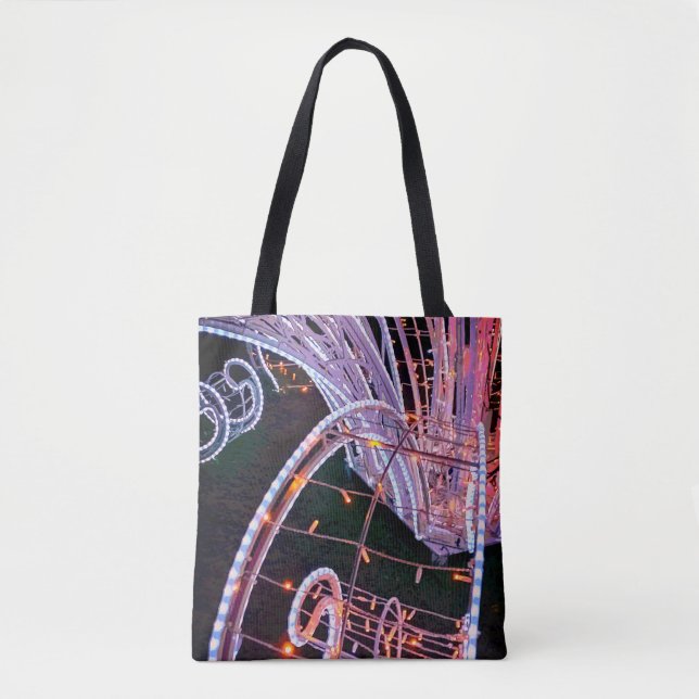 Bolsa Tote Rodovalho rosa (Frente)