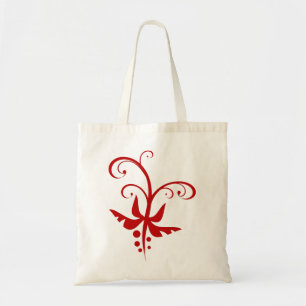 Bolsa Tote Roios Rodos Vermelhos Florais