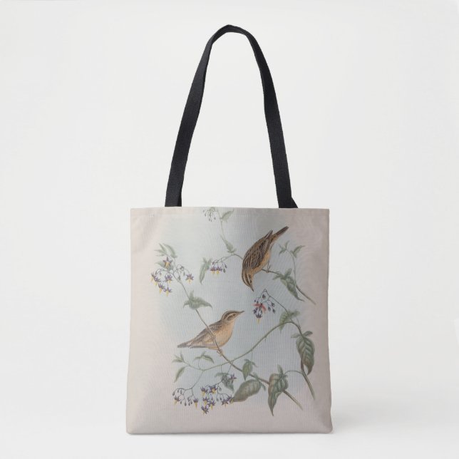 Bolsa Tote Rola-do-mar por John Gould (Frente)