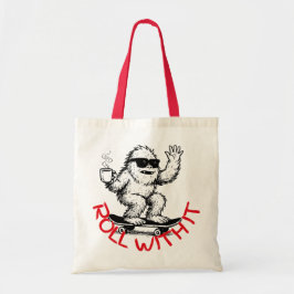 Bolsa Tote Roll With It Abominable Snowman Skater