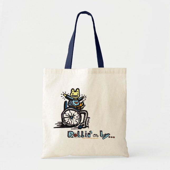 Bolsa Tote Rollin sobre por… Saco (Frente)
