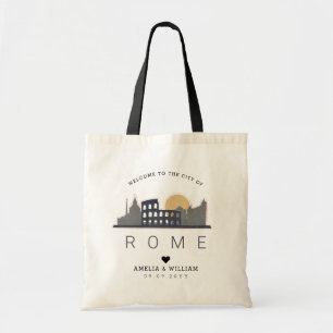 Bolsa Tote Roma Wedding Linha Skyline Estilizada