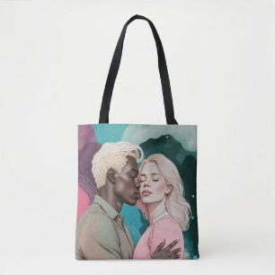 Bolsa Tote Romance Cósmico