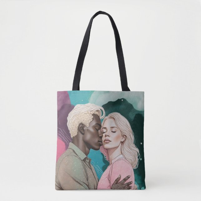 Bolsa Tote Romance Cósmico (Frente)