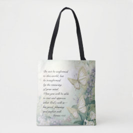 Bolsa Tote Romanos 12:2 Não se conformem com esta Bíblia do M