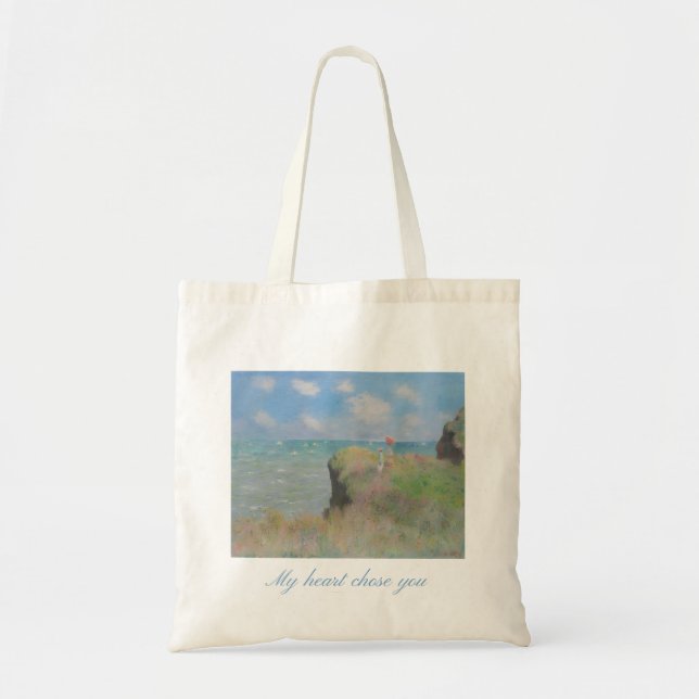 Bolsa Tote Romantic Seaside Art Tote Bag  (Frente)