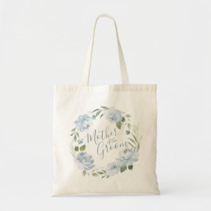 Bolsa Tote Romântica e poeirenta mãe floral azul do tot do