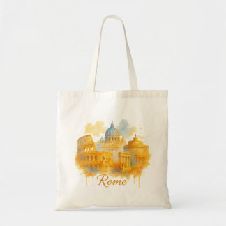 Bolsa Tote Rome Neon Estilo de Rua Pop-Art