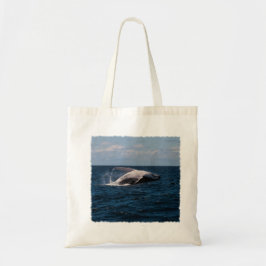 Bolsa Tote Rompimento da baleia de Humpback - sacola
