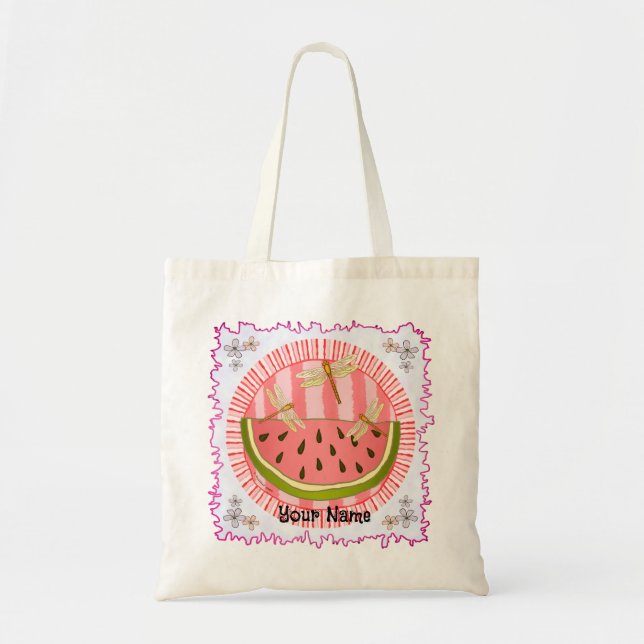 Bolsa Tote Rondo de Melancia (Frente)